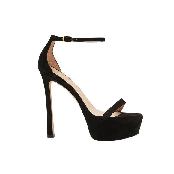 Stuart Weitzman Nudistcurve Hollywood Platform Sandal sz. 7B - Picture 1 of 6